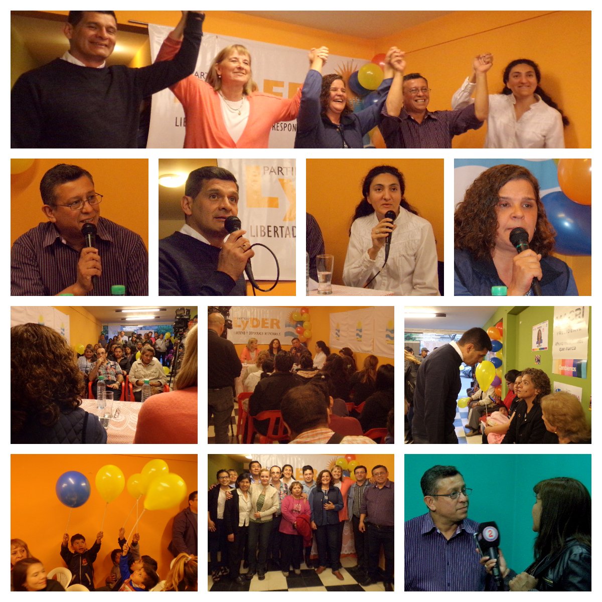 PartidoLyder's tweet photo. #Lista192 Presentamos a los candidatos a Concejales #LyDER por Capital, Marcelo Borja, Luis Lobo, Leila Nassr!!!
#SigamosCambiandoJuntos https://t.co/qDBkXgrQlL