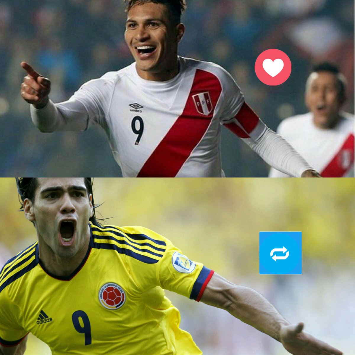 SouvenirCol's tweet photo. Para ti quien ganará mañana el partido mas decisivo? 

#Colombia #peru #rusia2018 #conlatricolorpuesta #conlafeintacta #seleccioncolombia https://t.co/apdBmSkQMo