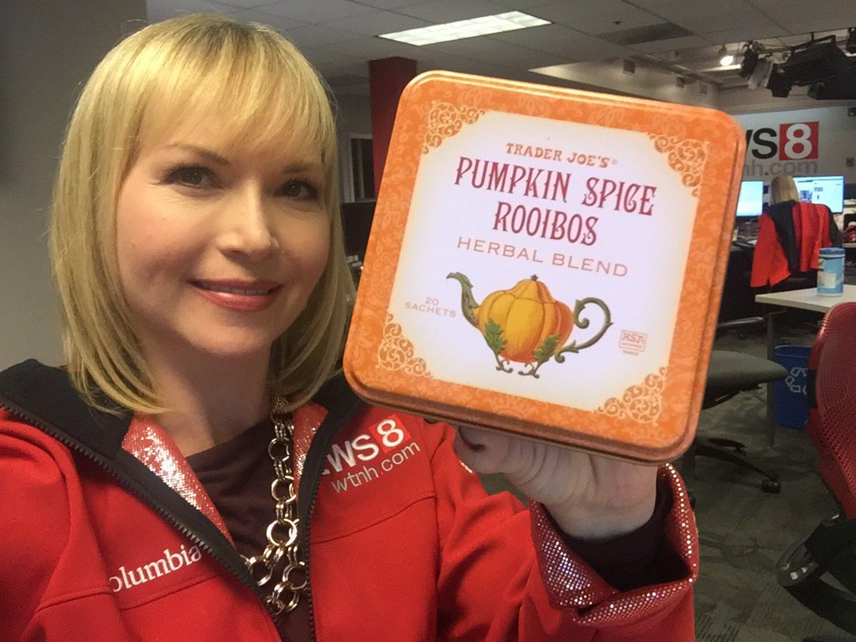 AnneCraig8's tweet photo. Loving this tea I got today #TraderJoes can't get enough Pumpkin Spice in my life. #PSR #TasteOfOctober #CupOTea #WTNH https://t.co/NBXN8GiHvd