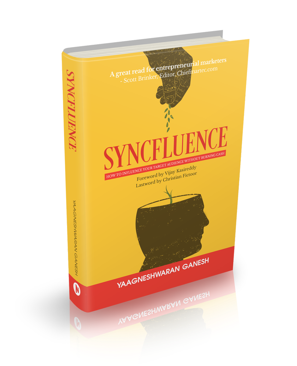 NewRevelationsM's tweet photo. Our talk with Author of ‘Syncfluence’ @Yaagneshwaran Ganesh https://t.co/zsN47xYXOp https://t.co/29axW2az1r