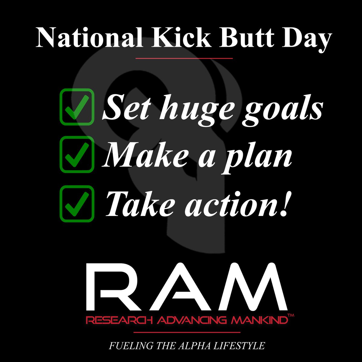 RamAdvantage's tweet photo. RAM was created to fuel the ALPHA in you! For free samples☝️Click the link in our profile☝️#RAMAdvantage #Nootropics #MondayMotivation https://t.co/5RoUIi9Uv6