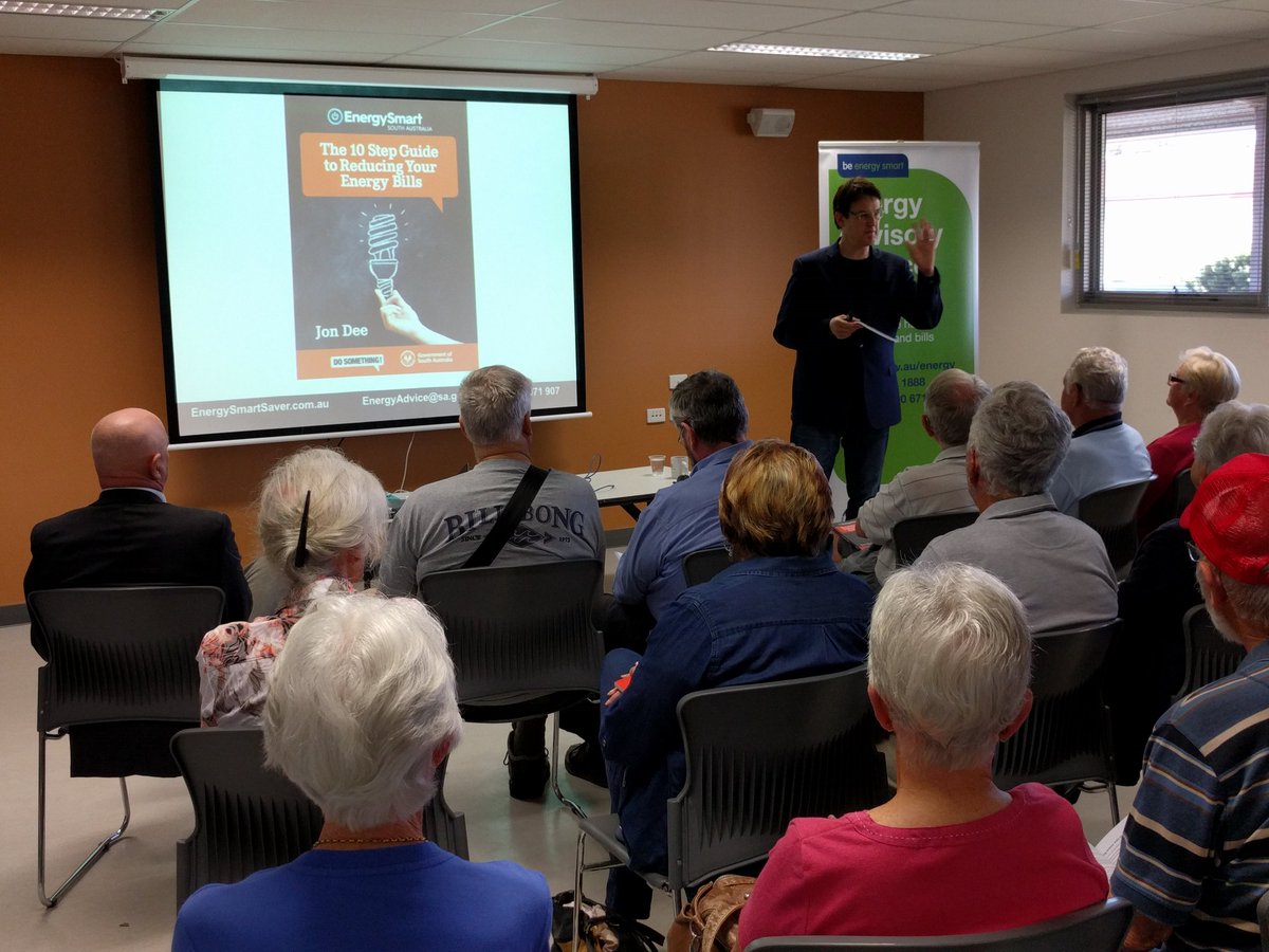 GerryLandcare's tweet photo. Tour continues #EnergySmartSA @JonDeeOz #Whyalla #soldout #freeevent #EddieHughesMP #Giles https://t.co/PQQJ2zW9qH