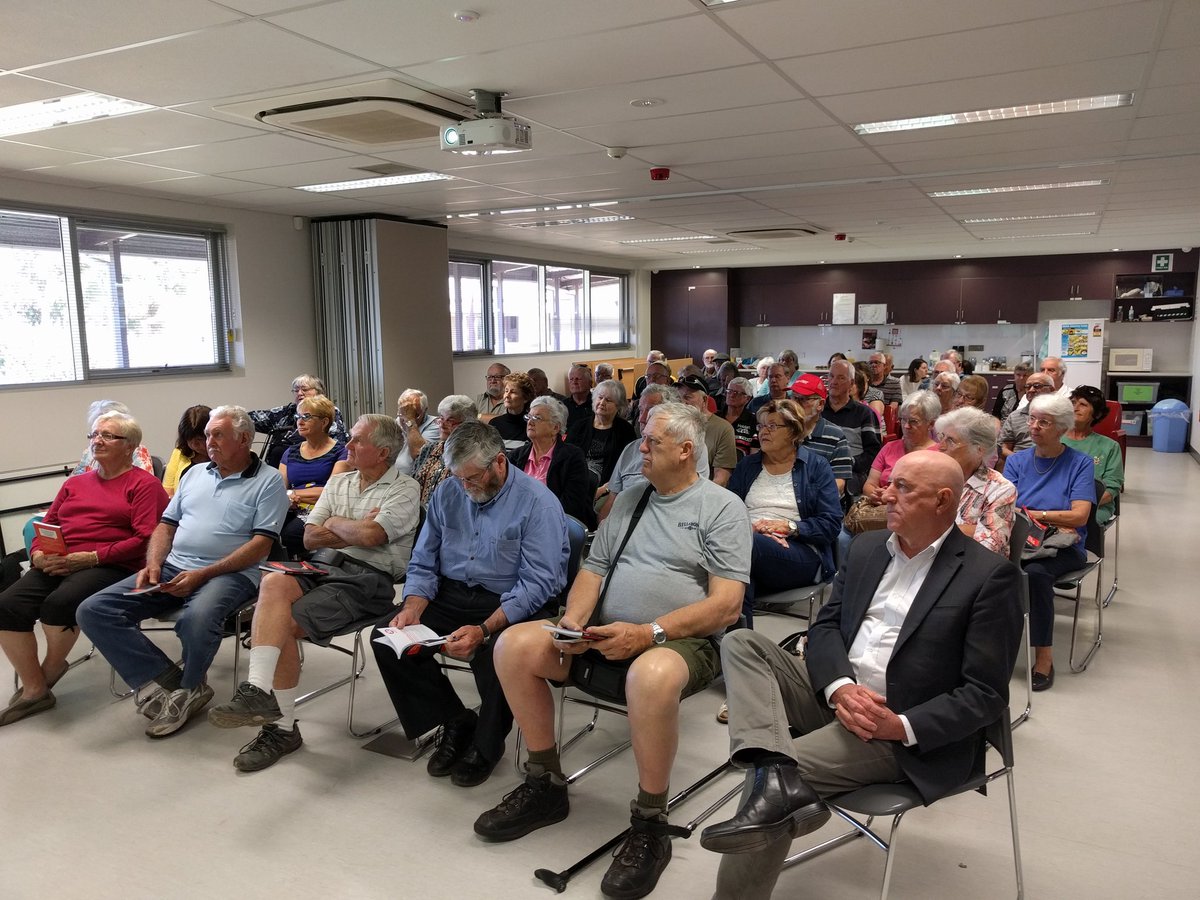 GerryLandcare's tweet photo. Tour continues #EnergySmartSA @JonDeeOz #Whyalla #soldout #freeevent #EddieHughesMP #Giles https://t.co/PQQJ2zW9qH