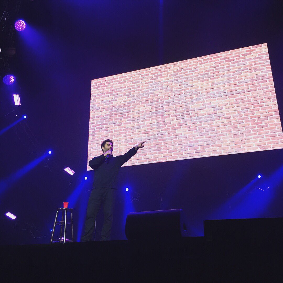 AdditionFiArena's tweet photo. All the emotions tonight (🤣😂😭😆🤗) with @ADAMDEVINE and @adamraycomedy. Thanks to all who came out to kick off @UCFHC! #ucfrecharged #ucf https://t.co/iay4s8UA8s