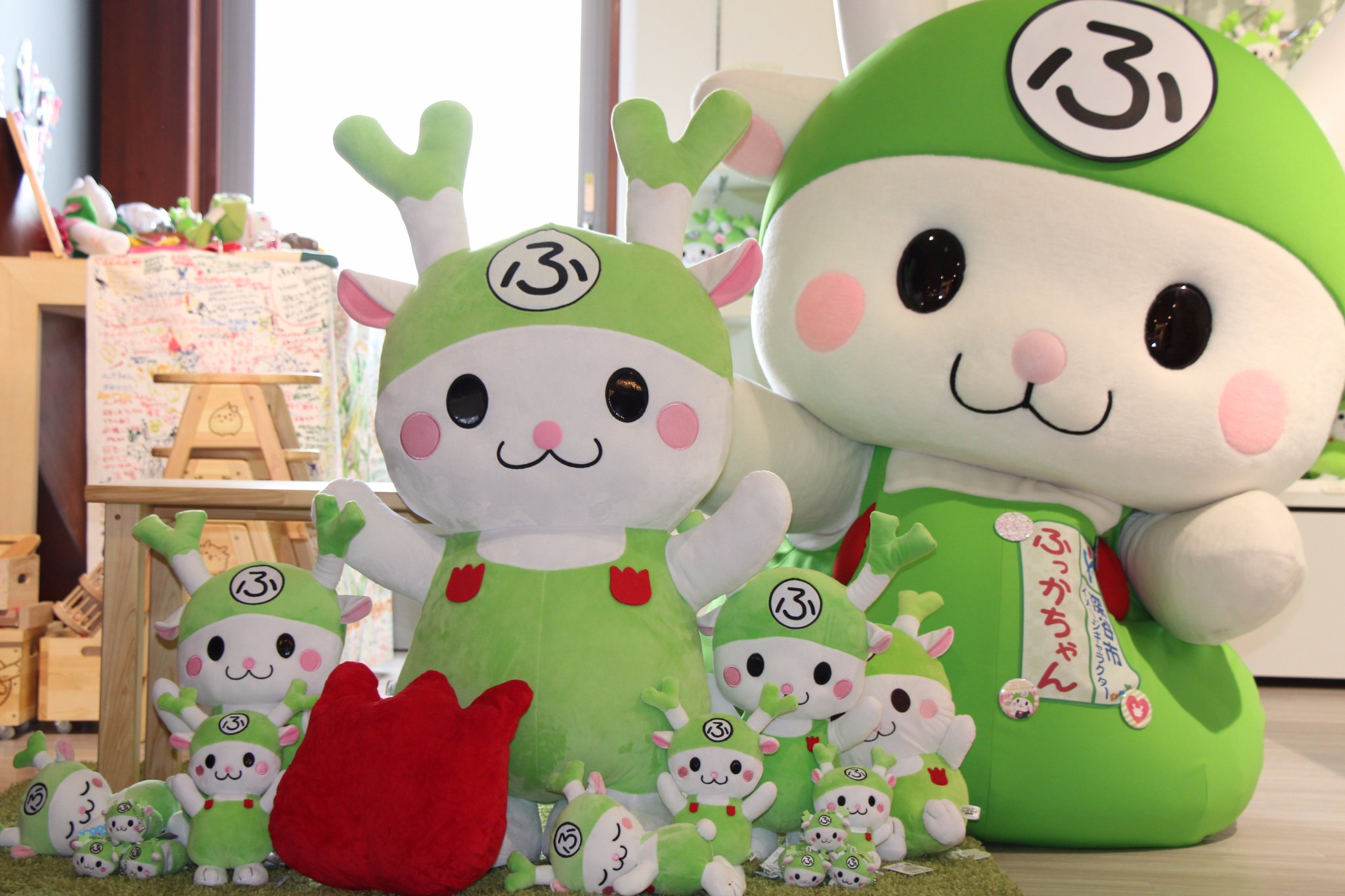 限定300体】 ふっかちゃん70cmぬいぐるみY(o≧ω≦o)Y 世界に