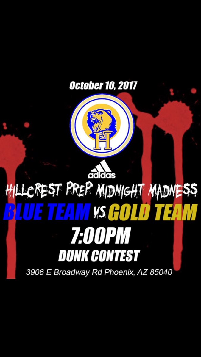 hillcrest_prep's tweet photo. Come out and enjoy the Show! #WeAreAZ #bruins #hillcrest #adidas #midnightmaddness #bruins #azfinest https://t.co/r6uQmz9IX8