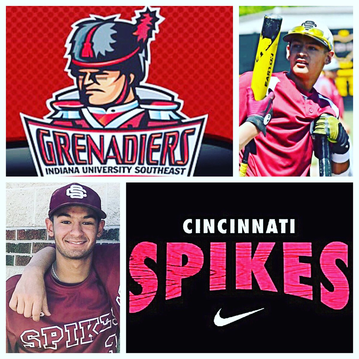 CincySpikes's tweet photo. Congrats to Spikes '18 INF Daunte DeCello on his commitment to @GrenadierDugout @PerfectGameUSA @PBR_Ohio #James4:10 https://t.co/ENiOF2AQAT