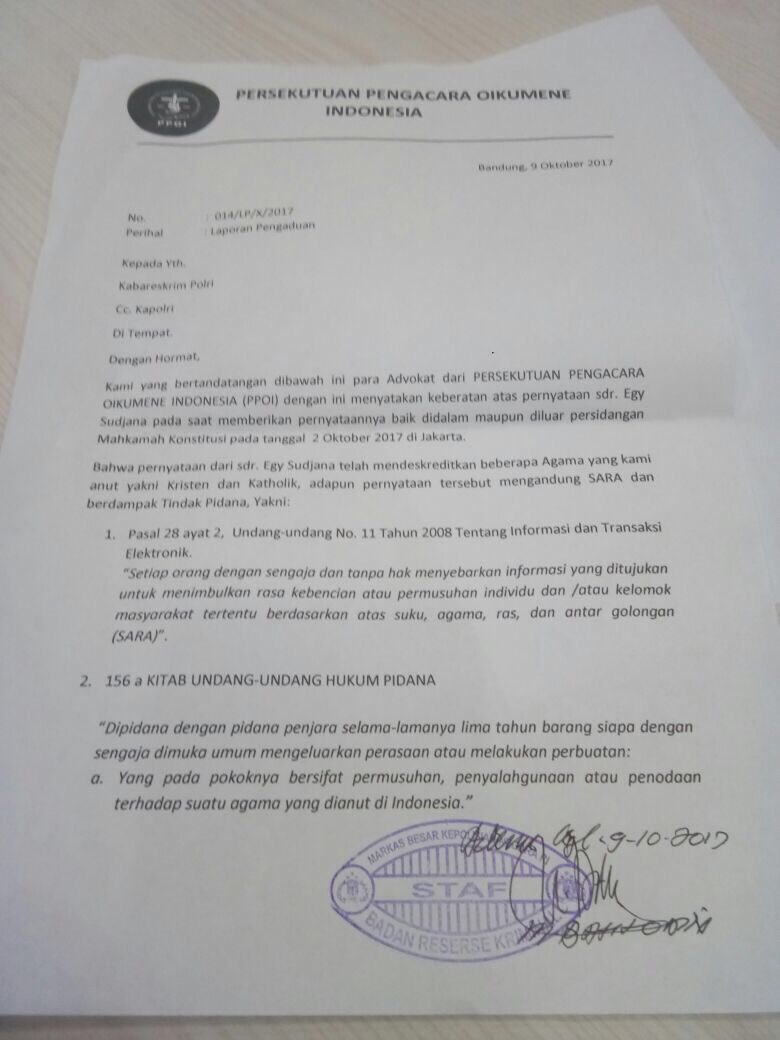 IG Ferrymaitimu On Twitter Egi Sujana Di Laporkan Oleh