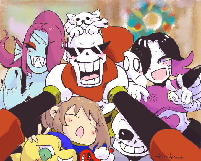 Undertaleのtwitterイラスト検索結果 古い順