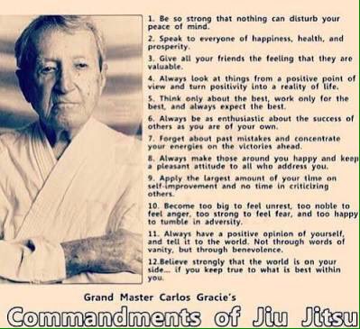 THE COMMANDMENTS OF JIU JITSU BY #THEETERNALLEGEND #CARLOSGRACIE 🙏🏻 #PHENOMENAL🥋#GODBLESSYOUMYHERO #MYBIGGESTINSPIRATION <a href="/RenzoGracieBJJ/">Renzo Gracie</a> 🥋🙏🏻