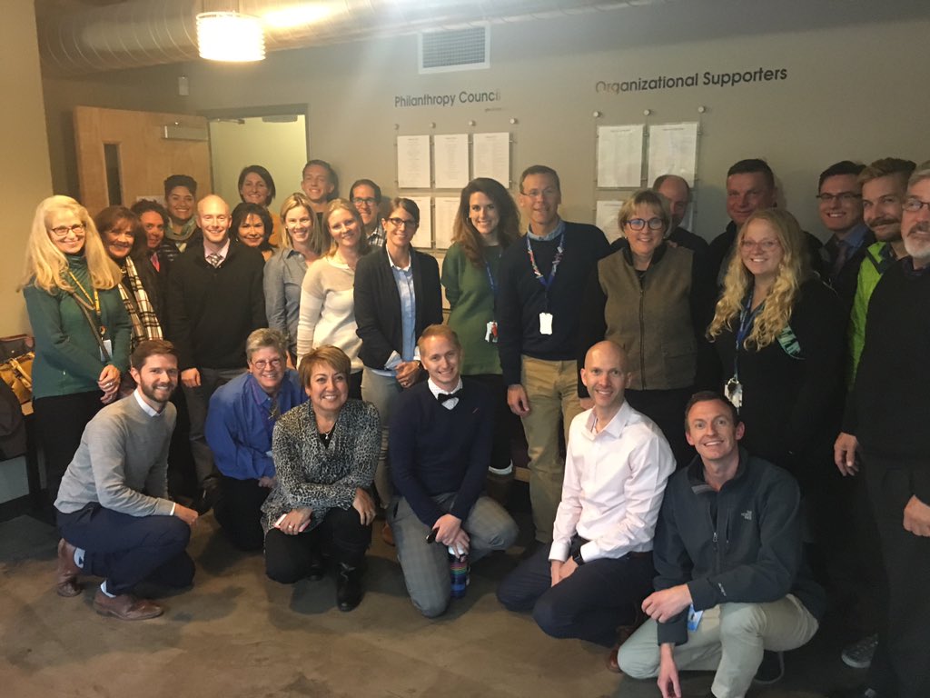 Thoughtful meeting w our brilliant and caring educators on issues of concern in our LGBTQ community. Proud to be part of Team DPS with you!