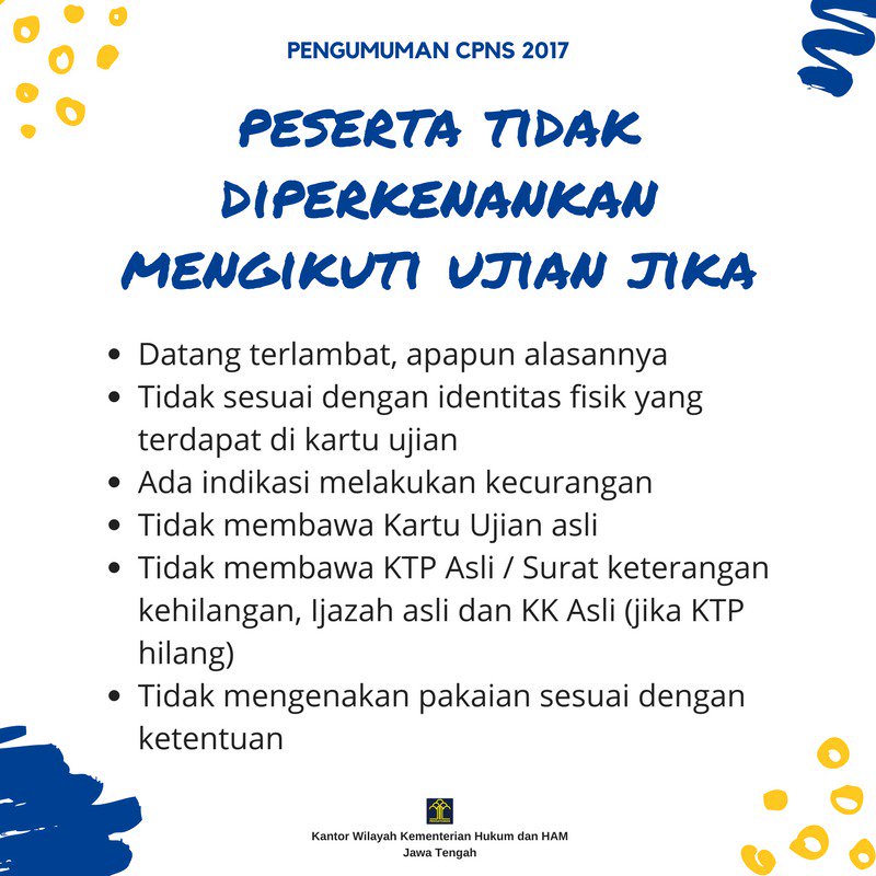 Pengumuman terkait SKB kesamaptaan SLTA. Mohon diperhatikan dan disimak ya 😉 jangan sampai lalai membacanya.