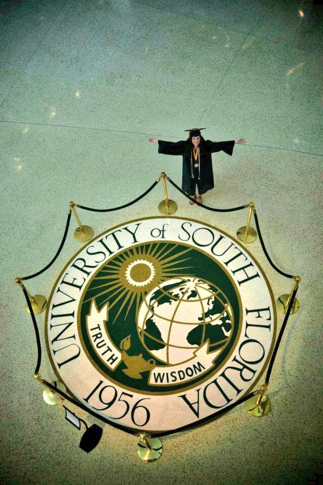 LexieMcG's tweet image. Day 5 of the #CSAMphotochallenge is College. I’m proud to call USF home &amp;amp; honored I started my journey there. #CSAM17 #CSAM #GoBulls #USF