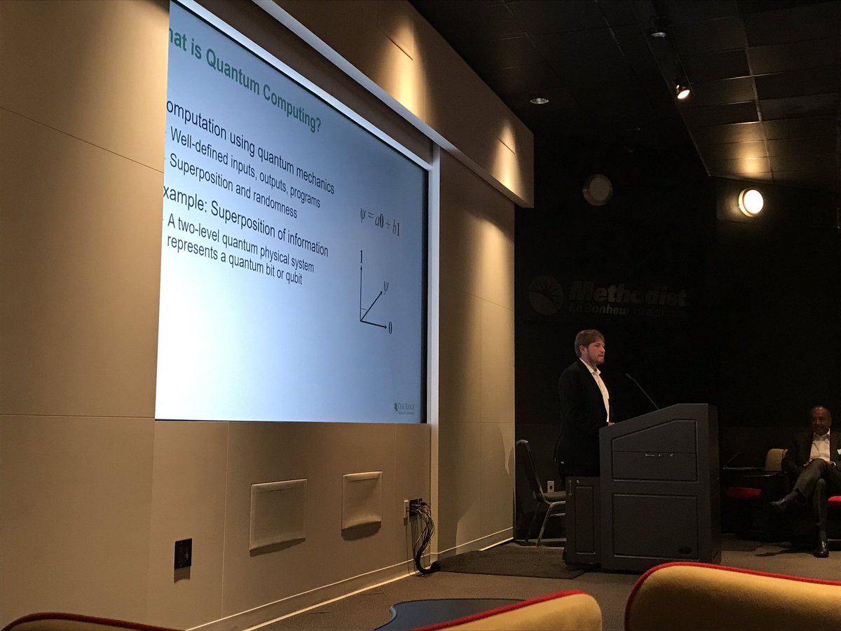 Great Quantum Computing Workshop today! <a href="/FedexInstitute/">FedEx Institute of Technology</a> <a href="/ORNL/">Oak Ridge Lab</a> <a href="/dwavesys/">Dwavesys</a> #memTech
