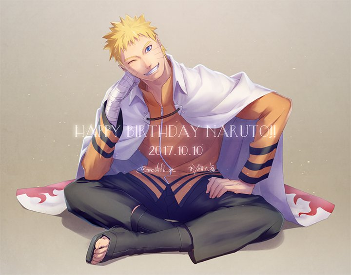 Happy Birthday to the Greatest, Naruto Uzumaki (10th October) 

Art by: Who |
QOTD: |
Fire, 