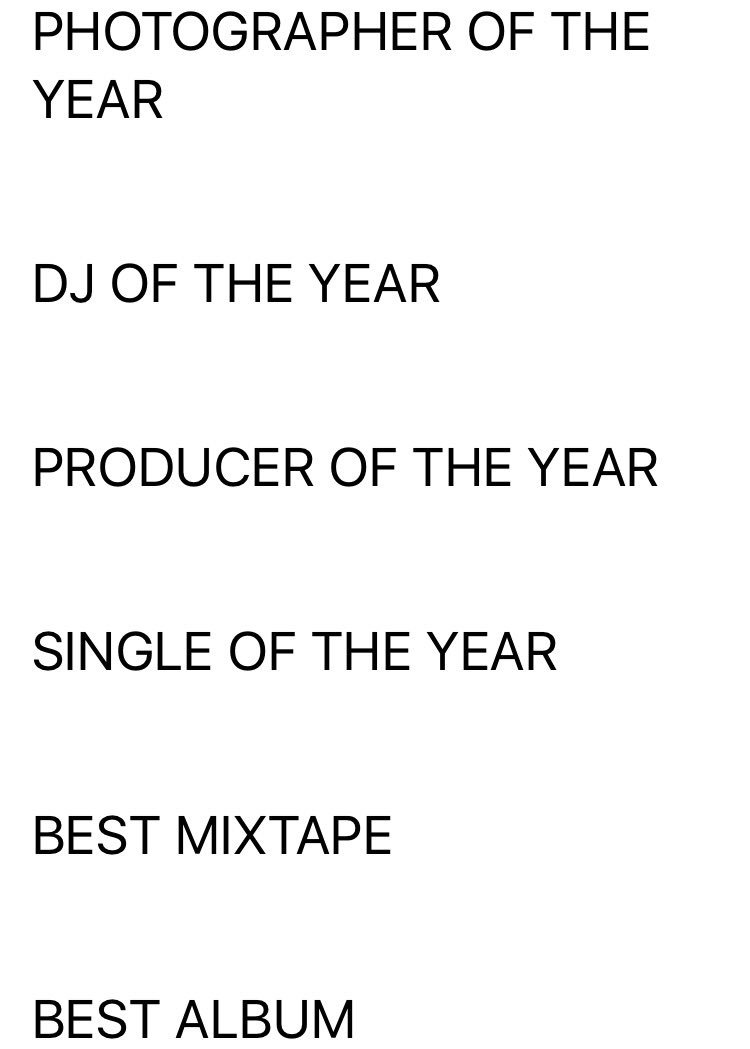 LINEUPOKC's tweet photo. Here are the category's for the OKLAHOMA HIP HOP AWARDS 

Tag the artists you think are going to win + go vote 

https://t.co/81DU94LIWJ https://t.co/DatZiQyusu