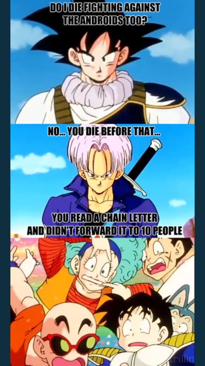 My face tho... #DBZ