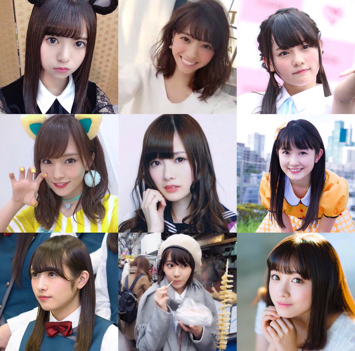 1枚目 中国 台湾人アイドル 2枚目 韓国人アイドル 3枚目 日本人アイドル 顔の系統結構変わるな 1枚目 中国 台湾人アイドル 2枚目 韓国人アイドル 3枚目 日本人アイドル 顔の系統結構変わるな