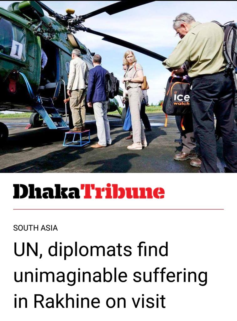 ForRohingya's tweet image. Myanmar has tightly controlled access to the state since last month when attacks by Rohingya 

 dhakatribune.com/world/south-as…