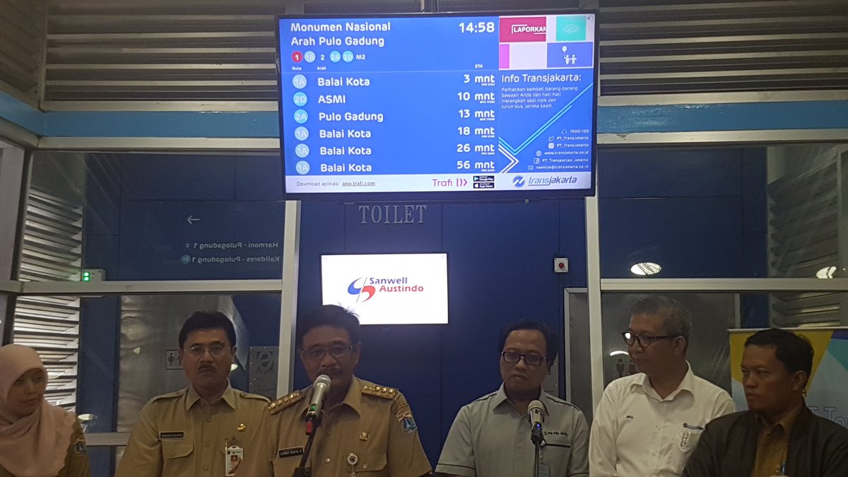 sanwellaustindo's tweet photo. We proud to be part of Smart Toilet @bustransjakarta #Monas and #BalaiKota #Delabie #Austindo https://t.co/VXlijV5sqY