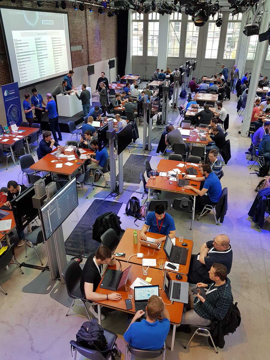 TechNetNL's tweet image. Team are getting ready for the next phase at #OpenHack in Amsterdam. somebody mentioned zombies? #azure #servicefabric #k8s