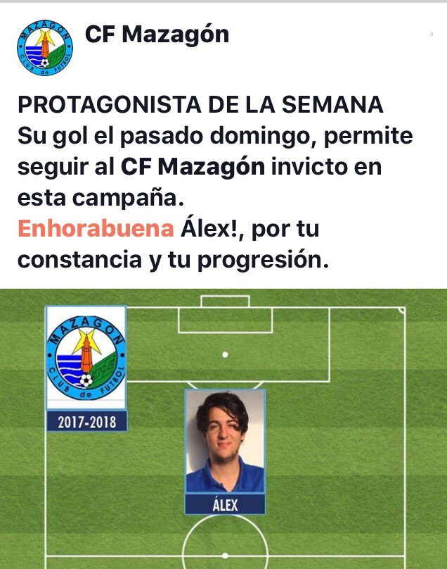 CF MAZAGÓN tweet media
