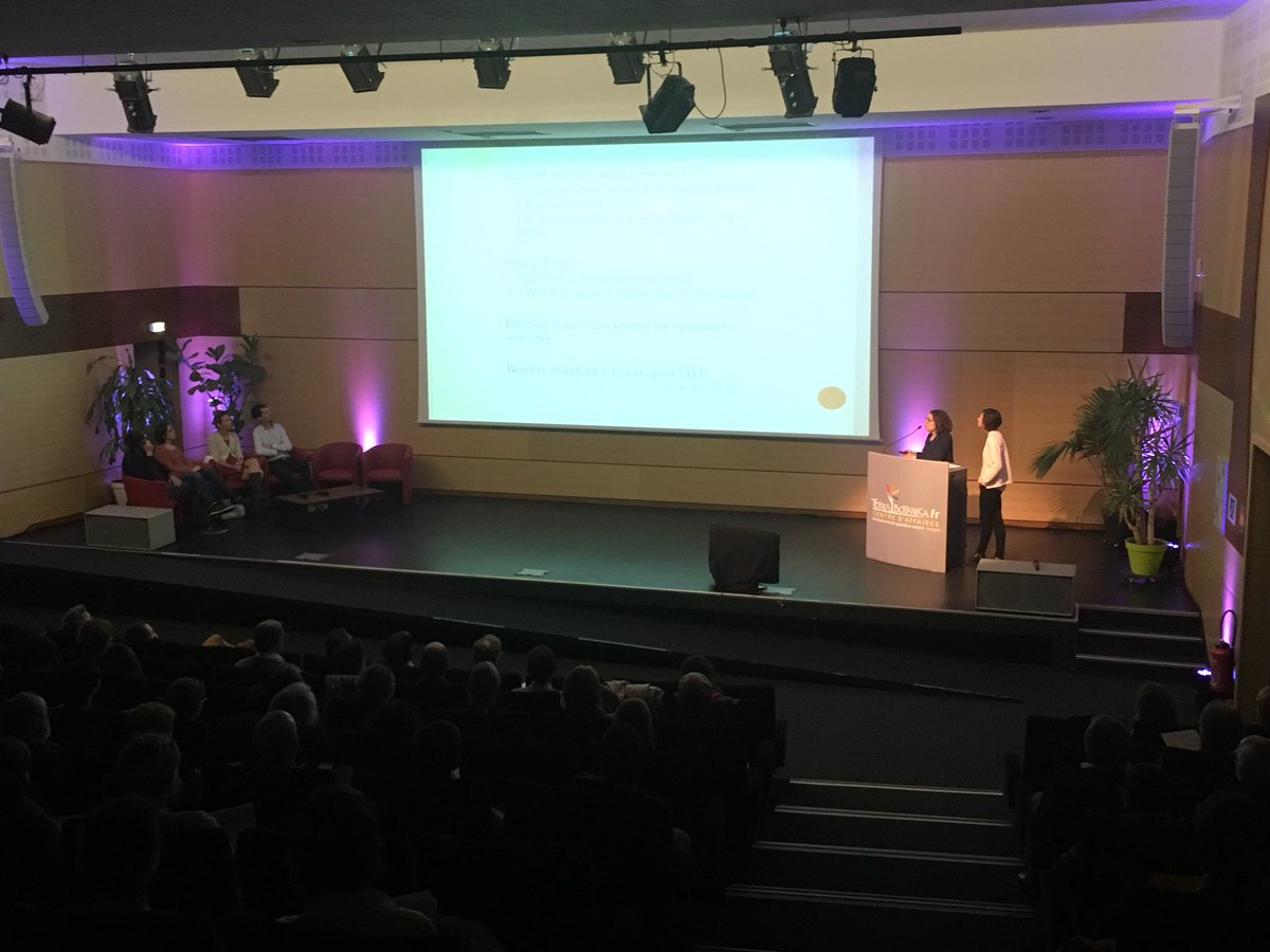 CAterrabotanica's tweet photo. #conference @Boehringer @TerrabotanicaCA #chuangers #arspdl || #filiereAVC #reeducation #ressources #consultation #actualités #prévention https://t.co/YaWv6TeedY