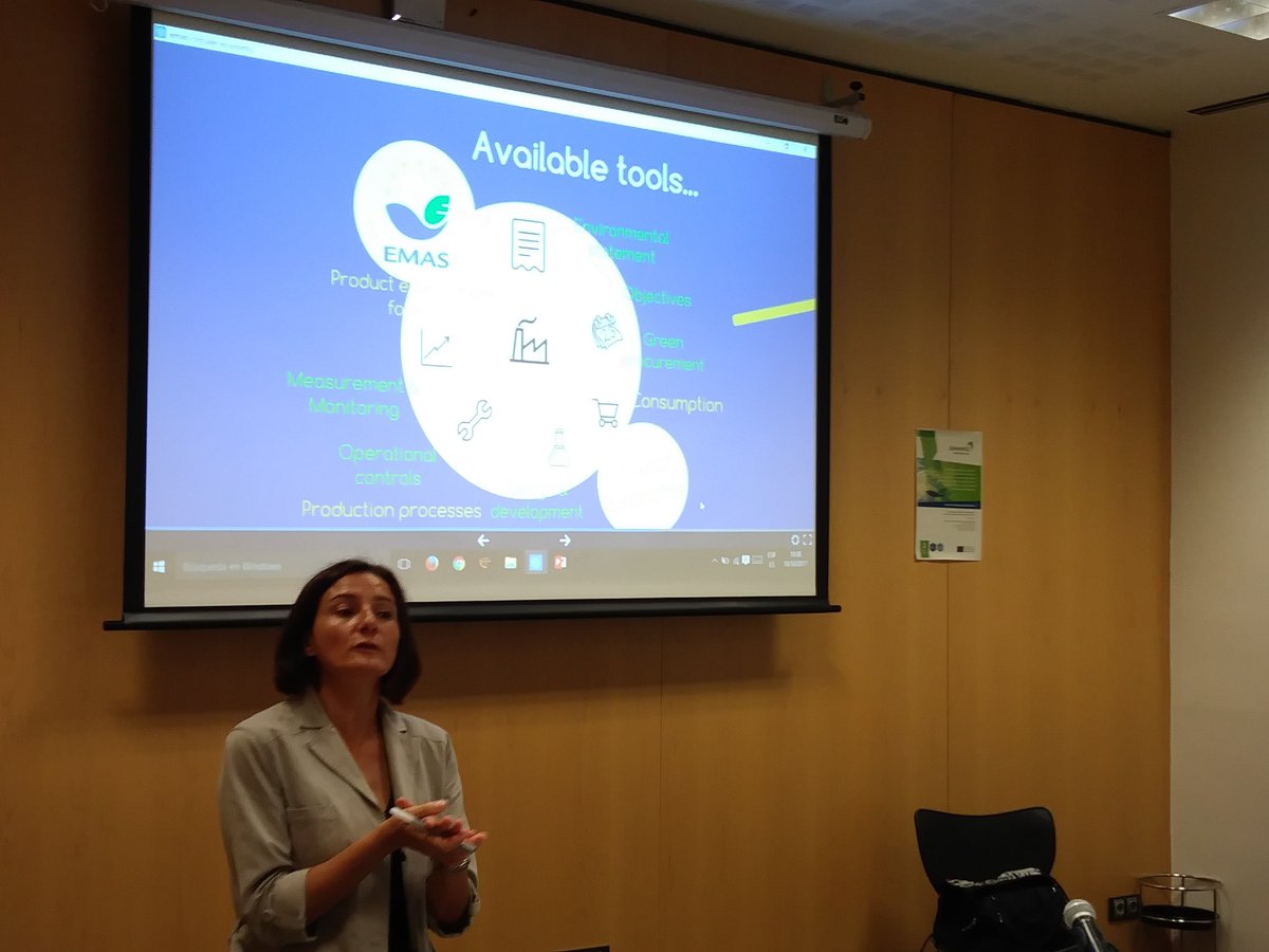 enhance_eu's tweet photo. Synergies between EMAS scheme and Circular Economy. #ENHANCEproject https://t.co/BkRkZrPLyW
