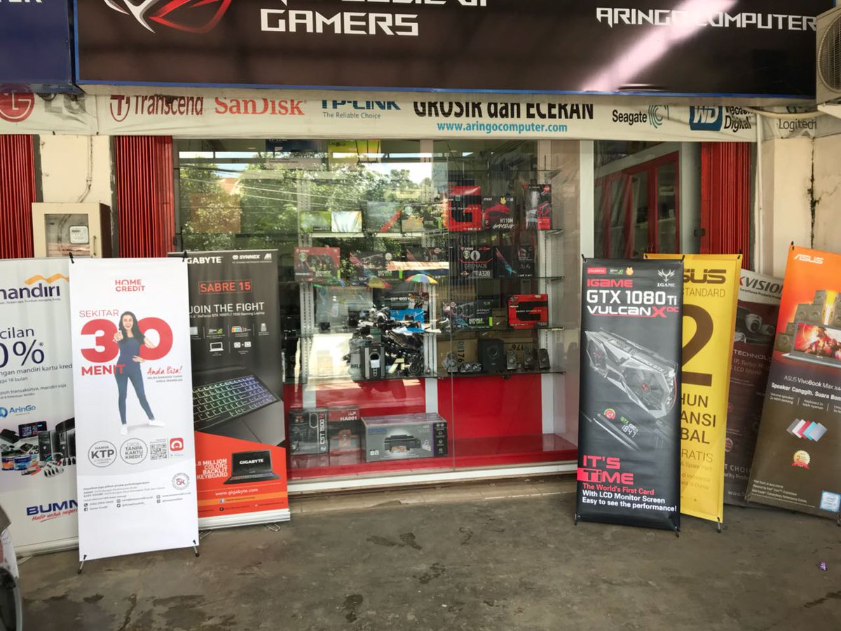 Indo_Colorful's tweet photo. Good News Gamers Samarinda✌
Sekarang VGA Colorful sudah tersedia di Aringo Computer  lohh !!!
Alamat : Jl. Pulau Banda No.6, Karang Mumus https://t.co/EnvarVBhUE