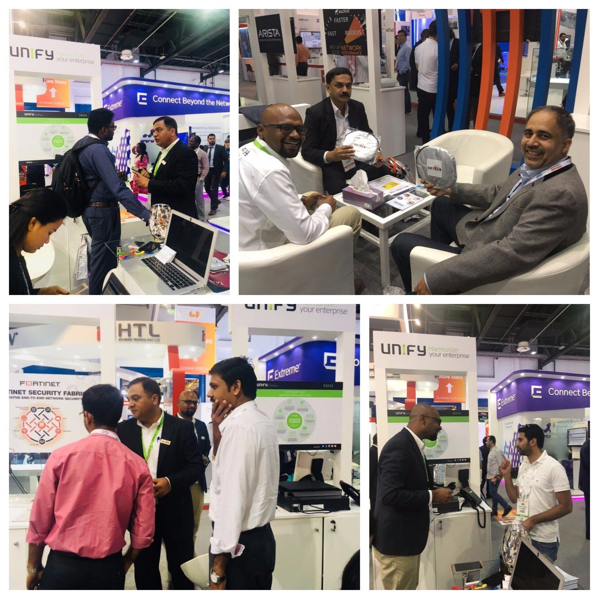Meeting our clients with partner @UnifyCo 
#Gitex2017 #GitexFutureStars
