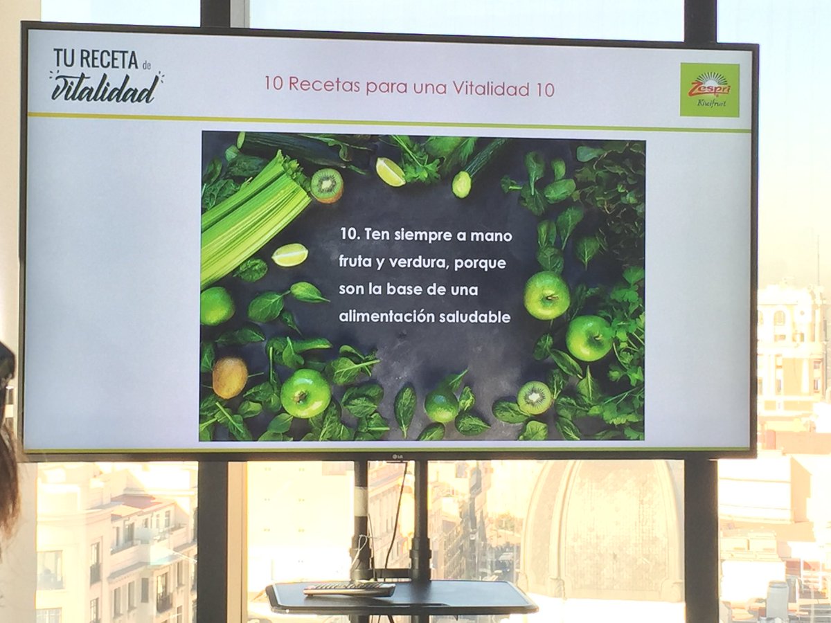 estoyradiante's tweet photo. Receta para la vitalidad: ten siempre a mano fruta y verdura #TuRecetaDeVitalidad https://t.co/AbJTZu484W