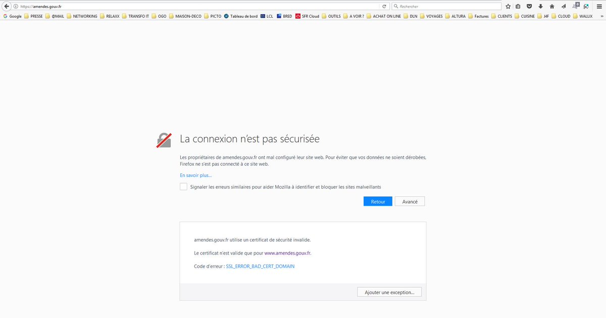 quand on veut payer son amende et qu'il y cela ca ne met pas trop en confiance #fail #CyberSecurity #ssl @_Bercy_ #paietoncertificat