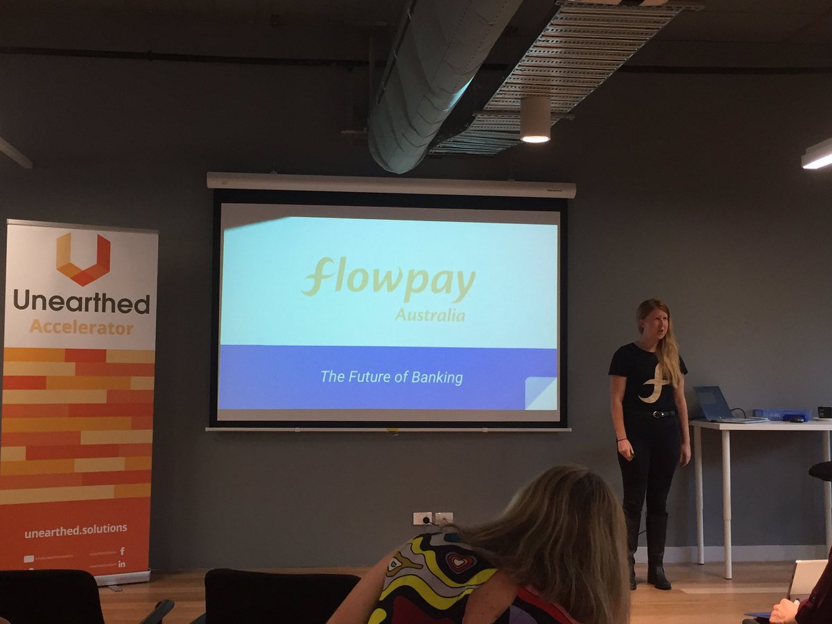 HipMoneyApp's tweet photo. Supporting round 1 #HotDesQ team @flowpayAUS at their #UnearthedAccelerator pitch event! https://t.co/axlw8fHNCK