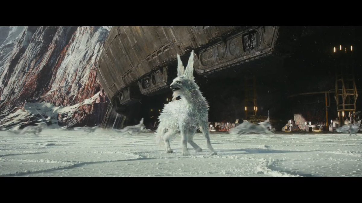 ComanderSlander's tweet photo. I know I ain't about to turn a blind eye &amp; not ask: HOW TF did Glaceon &amp; Emolga from #Pokémon end up in the new #StarWars trailer?? https://t.co/GwuZ4sBuij