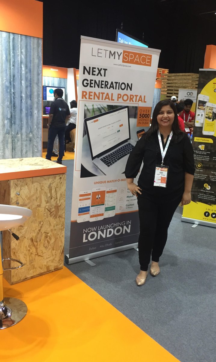 letmyspace's tweet image. Thankyou @YVOLV for having us at #GITEX17, a fantastic day at #GITEXFutureStars for @letmyspace #startup #PropTech #Dubai