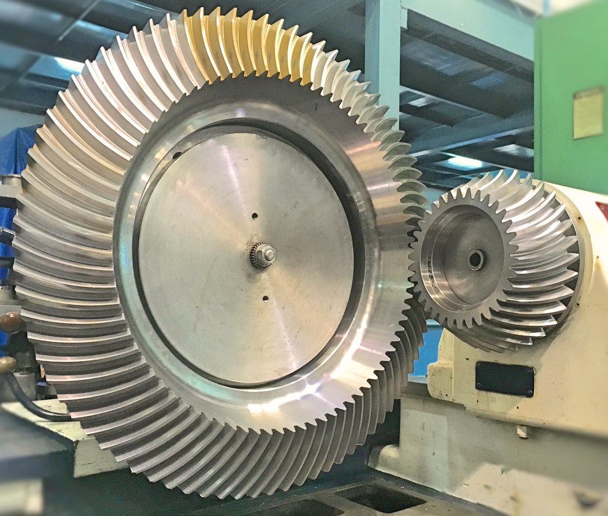 BevelGearsIndia's tweet photo. Bevel Gear Testing @BevelGearsIndia 
#Gear #Manufacturing https://t.co/c8NR0C71Tr