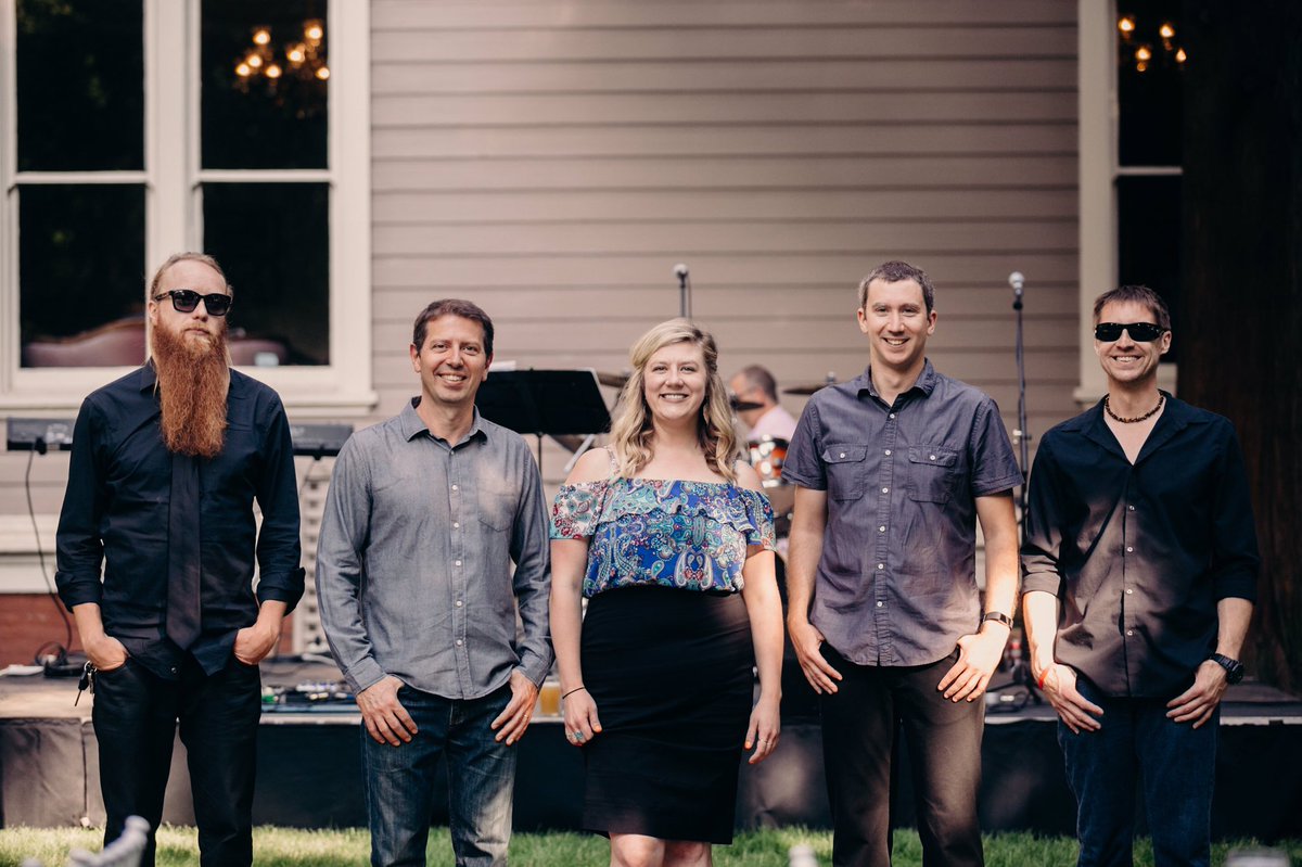 Hoping for a #danceparty at your event? It's all about the #livemusic! Booking 2018 now! #weddingband #pdxmusic