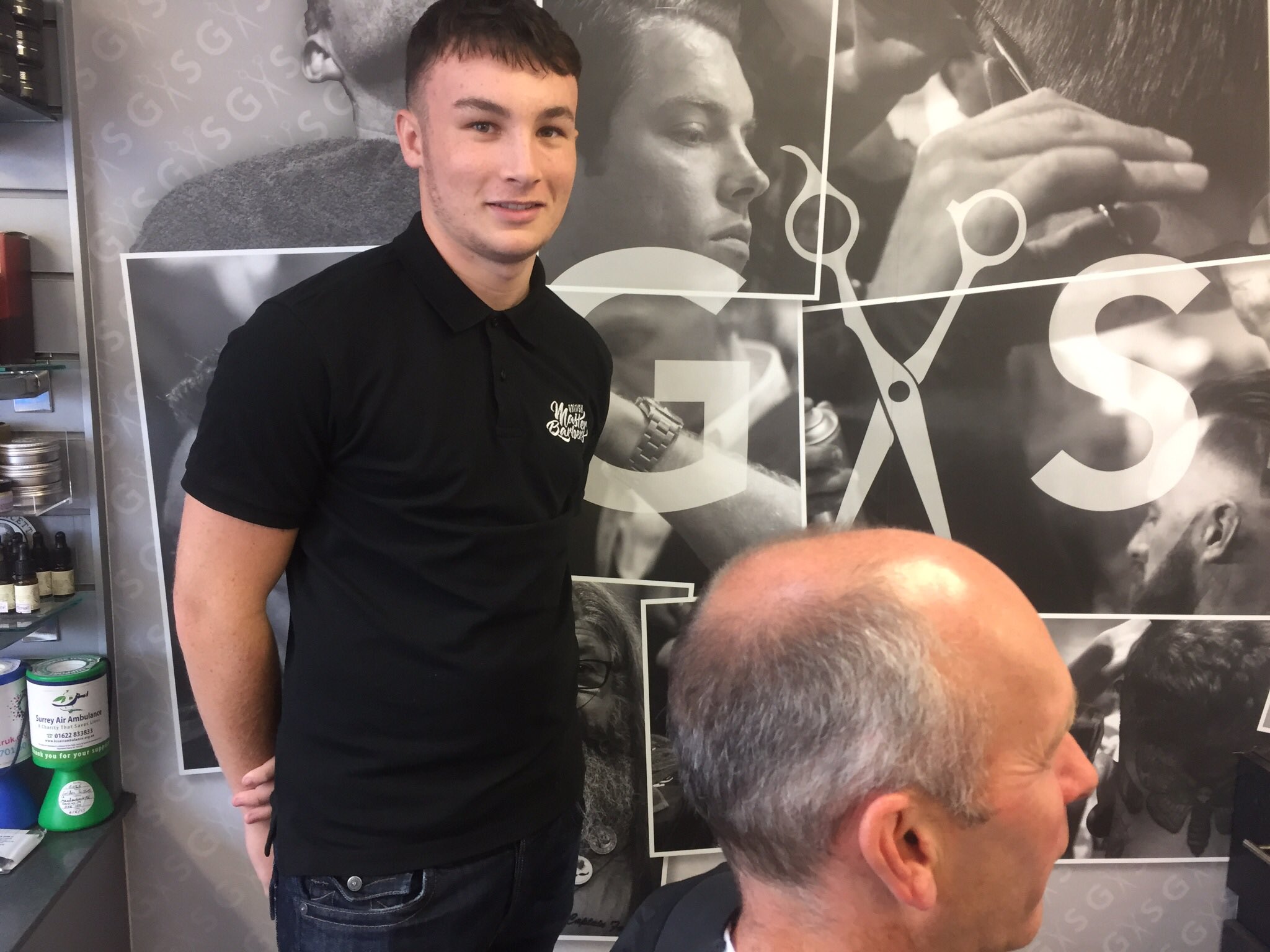 Golden Scissors on Twitter "Meet Lewis our new apprentice at The