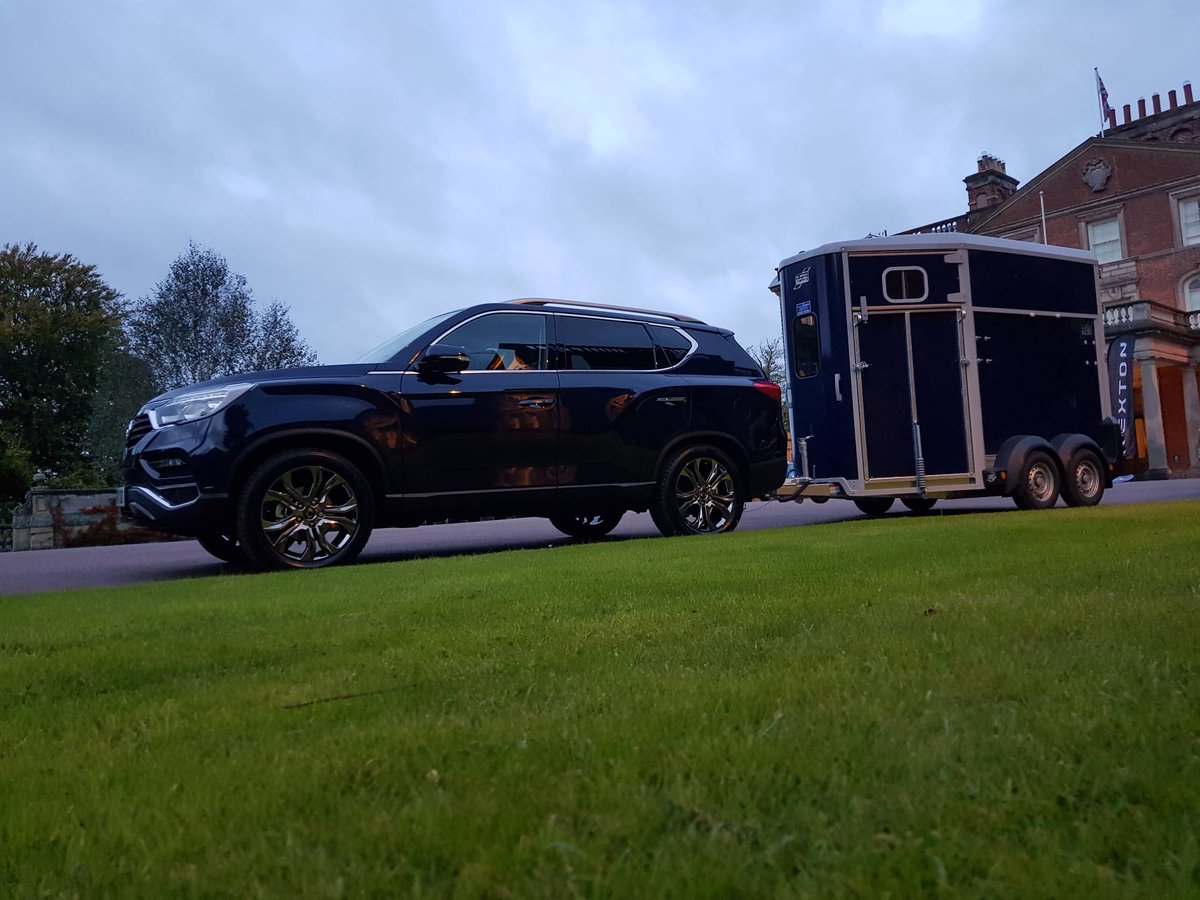 KGM_UK_Media's tweet photo. All ready to tow...at the #SsangYong #Rexton UK Press launch this week https://t.co/zCDibkqbpE