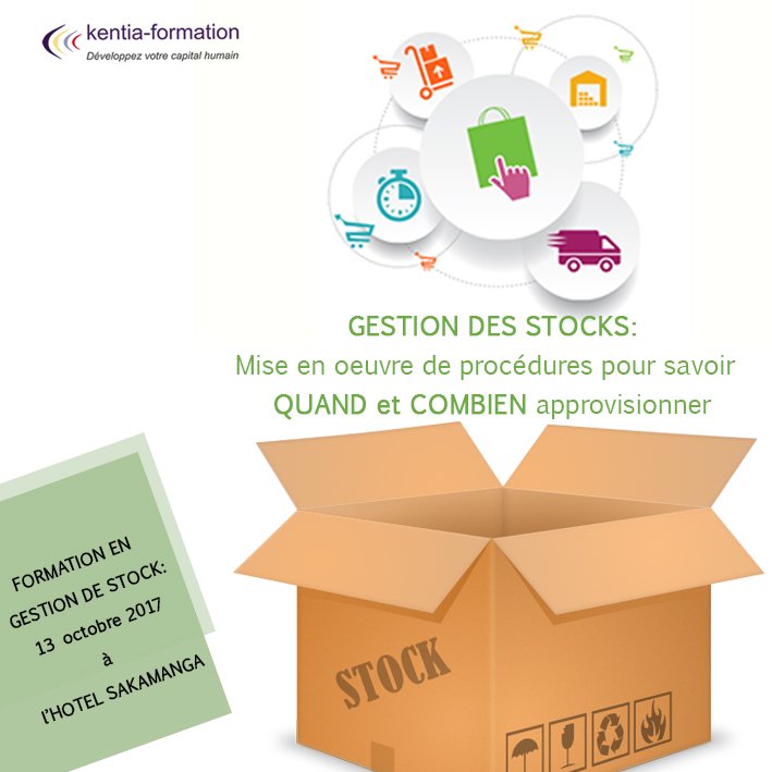 KentiaFormation's tweet image. Prochaine formation "La gestion de stock" le 13 octobre
Mais qu'est-ce-que la gestion de stock? 🤗
#kitmanager