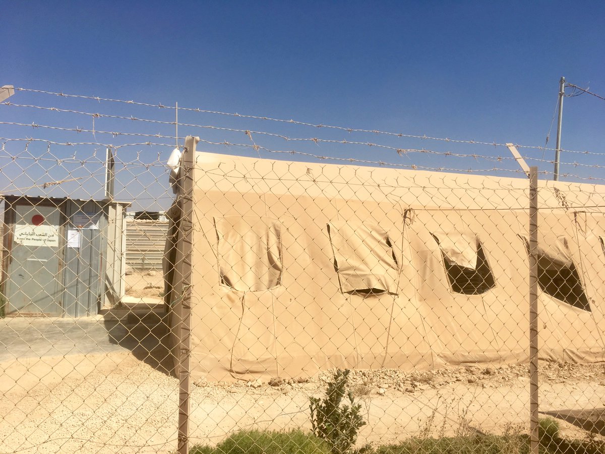 NGO_JEN_MEast's tweet photo. Many activities e.g. Children club(hygiene promotion) or Women Group(sewing mattress cover) are held in our community centers @ZaatariCamp . https://t.co/69v4bgK55E