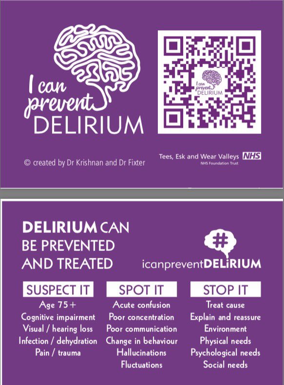 deliriumkrish's tweet photo. On  #WorldMentalHealthDay2017 let’s take a pledge to #icanpreventdelirium https://t.co/rLXHwUSonX