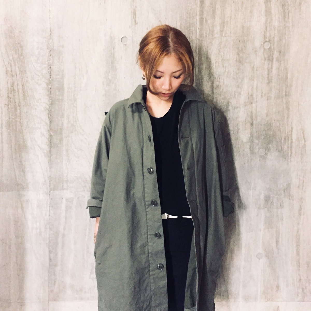 BUDS. LONG / OLIVE DRAB / large DESIGN SS 02 / BLACK / large 