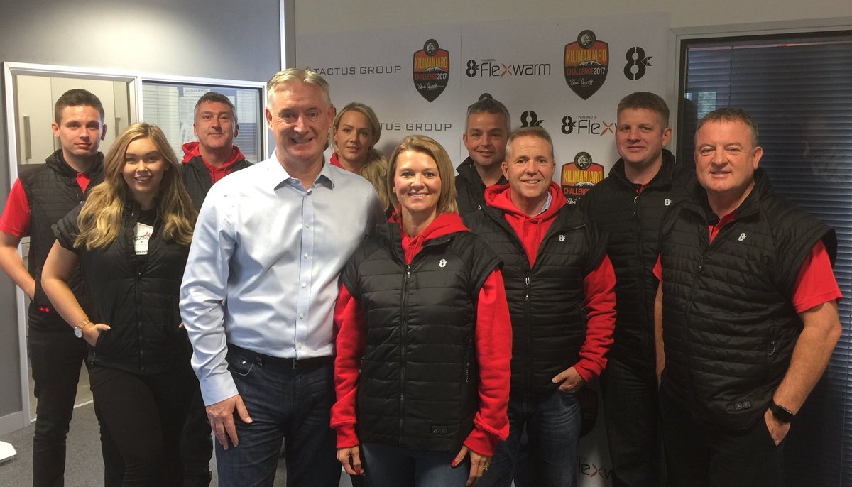 Massive thank u <a href="/8KFlexwarm/">8K Flexwarm</a> <a href="/TactusUK/">Tactus</a> for phenomenal Gilets provided to all our team for <a href="/youaretheref/">You Are The Ref</a> <a href="/Kili4Precky/">#Kili4precky</a>