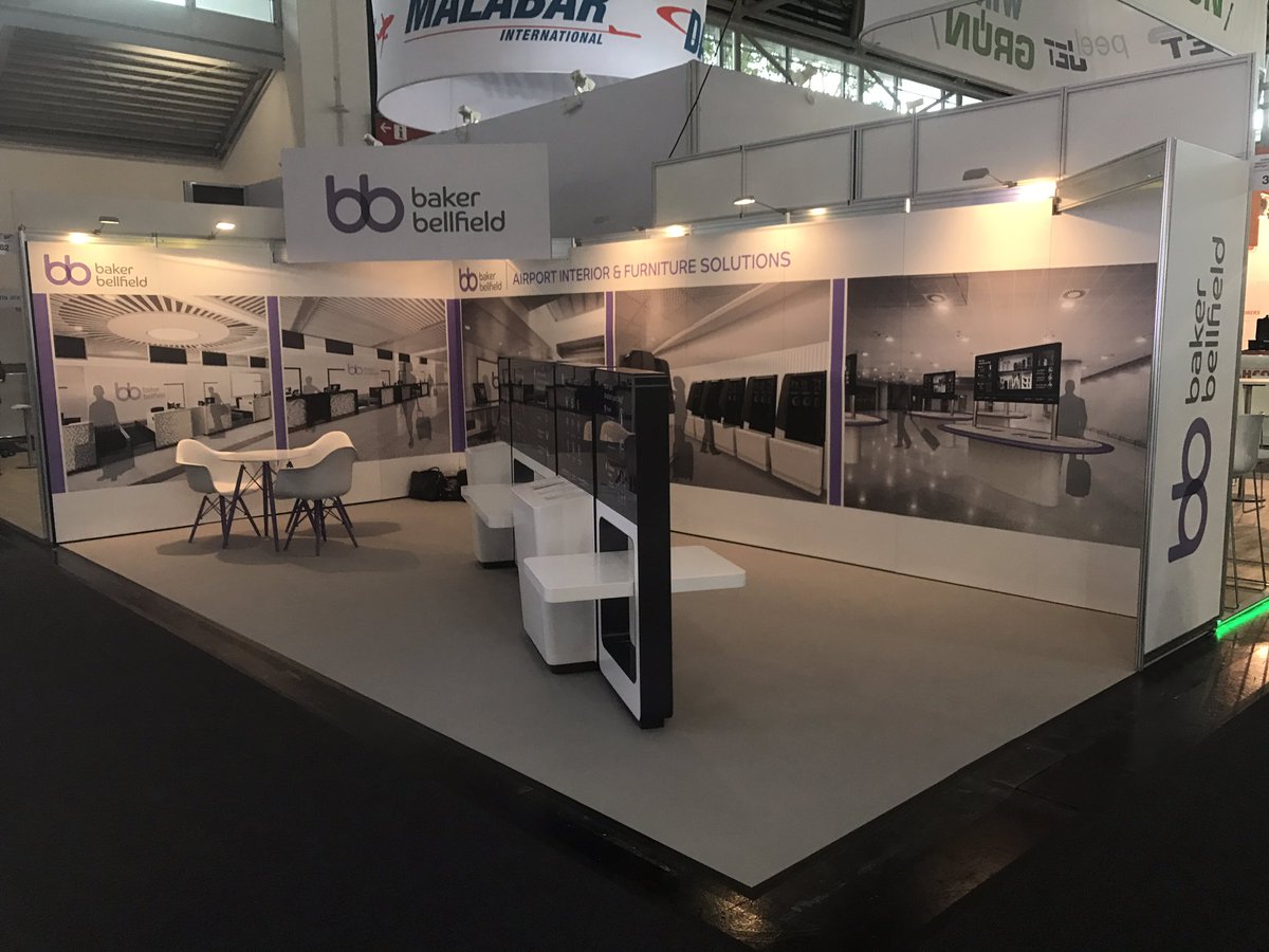 bakerbellfield's tweet photo. Bakerbellfield exhibiting for the first time at @interairport in Munich... #bbl #interairporteurope #munich #airportinteriorfurniture ✈ https://t.co/6Jy4X9NcJN