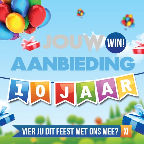 PromodealsBV's tweet image. Gefeliciteerd, #jouwaanbieding! Dit dagaanbiedingoverzicht van Promodeals bestaat vandaag 10 jaar! jab.nl/9hahn @jouwaanbieding