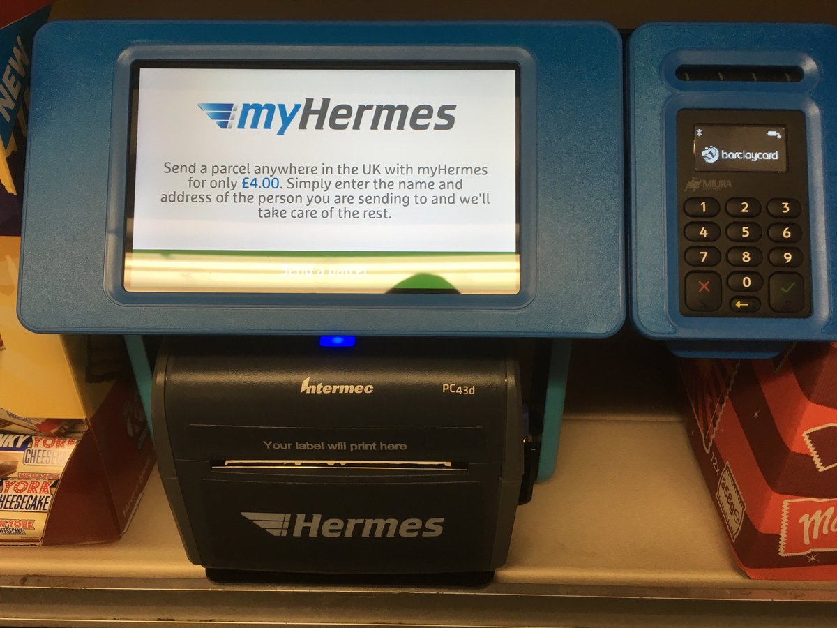 parcel collection no printer