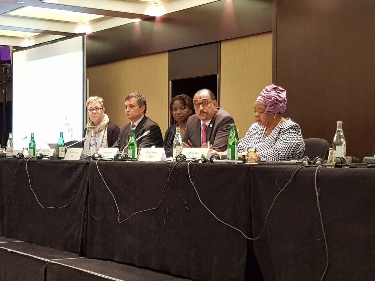 UNAIDS's tweet image. "We need to transform the AIDS response to make it really inclusive," says @MichelSidibe. Watch #GPC2020 live: Facebook.com/unaids