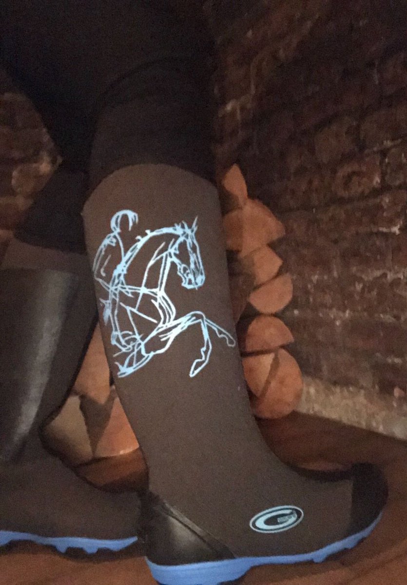 GrubsBoots's tweet photo. Ready to go! #Ramilo! An equine training boot inspired by a champion! @BenHobday #comfort #MYGRUBS #syle #innovation https://t.co/6wuxhbZMwx