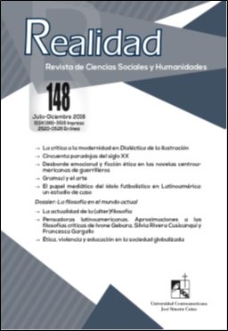 sdcumming's tweet photo. Realidad: Revista de Ciencias Sociales y Humanidades published No.148 on #CAMJOL @INASPinfo https://t.co/hyDMPEPldn https://t.co/DQxKToHujk